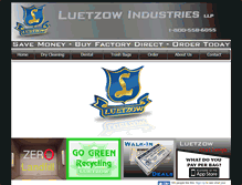 Tablet Screenshot of luetzowind.com